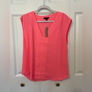 NWT Hot pink j crew sleeveless blouse, perfect to dress up or down